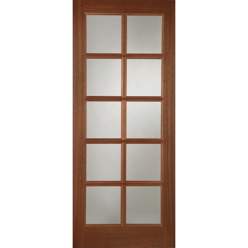 External Hardwood Pattern SC Unglazed Door